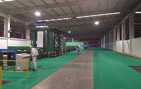 鋼板覆塑生產(chǎn)線(xiàn)(鋼木門(mén)用板材)